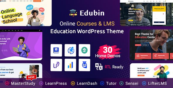 Edubin – Education WordPress Theme